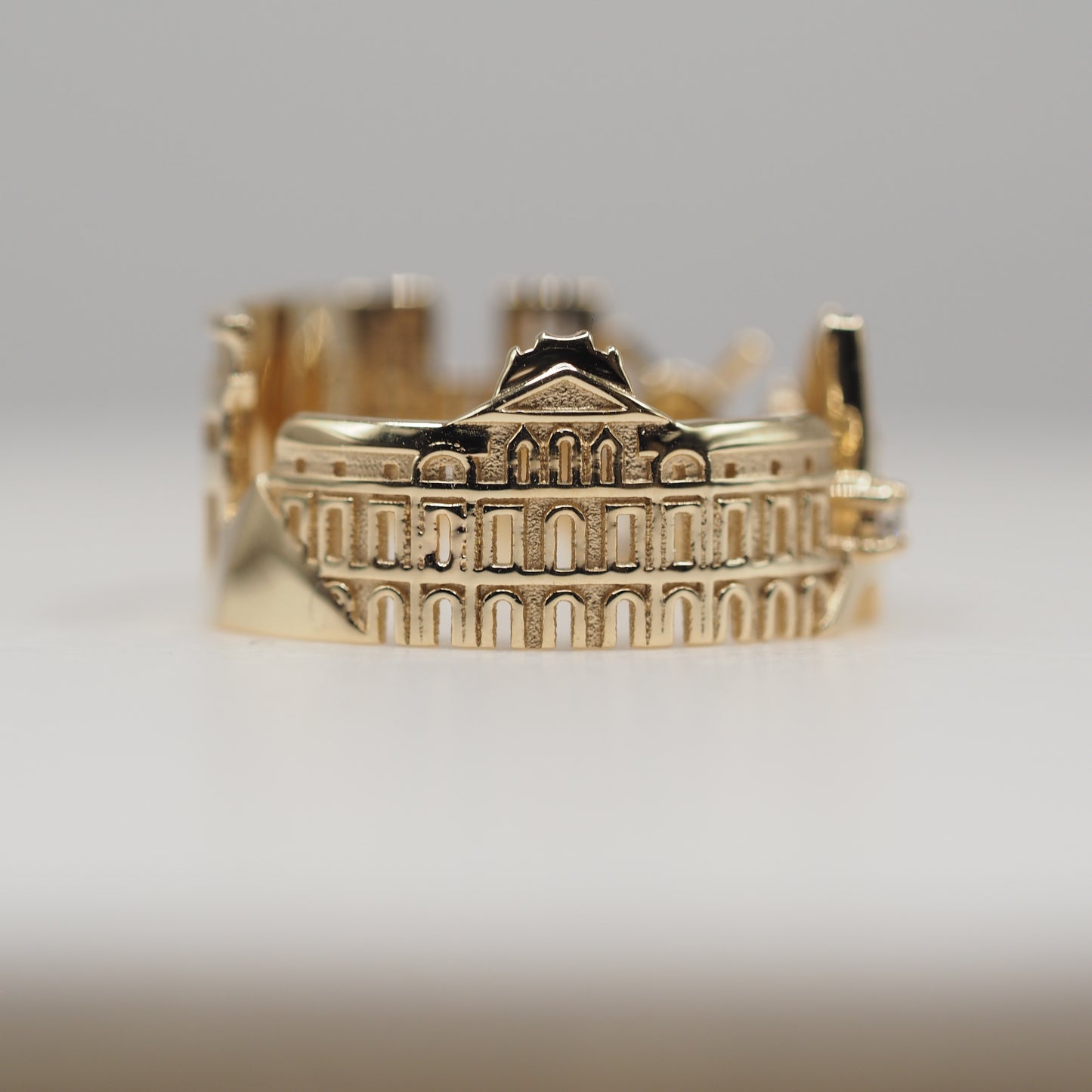 Paris Ring with 1 Diamond