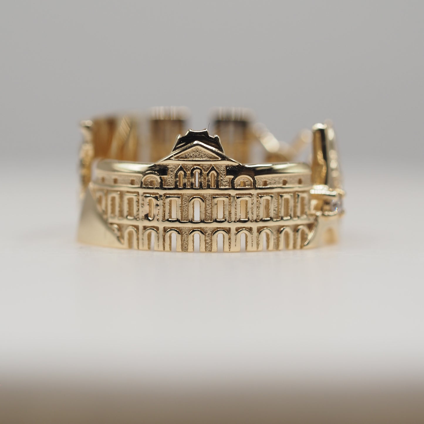 Paris Ring with 1 Diamond