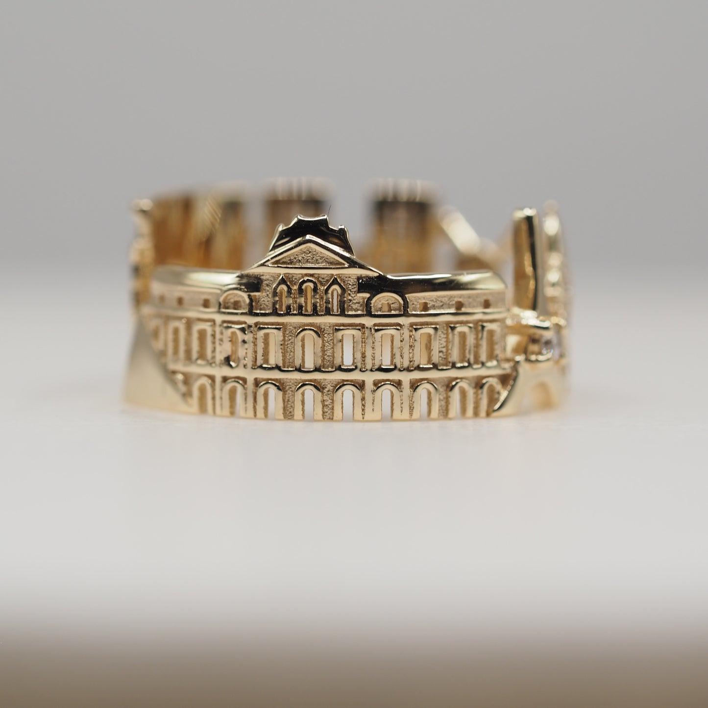 Paris Ring with 1 Diamond